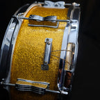 1960 Ludwig Jazz Festival 14" x 5" Gold Sparkle snare drum