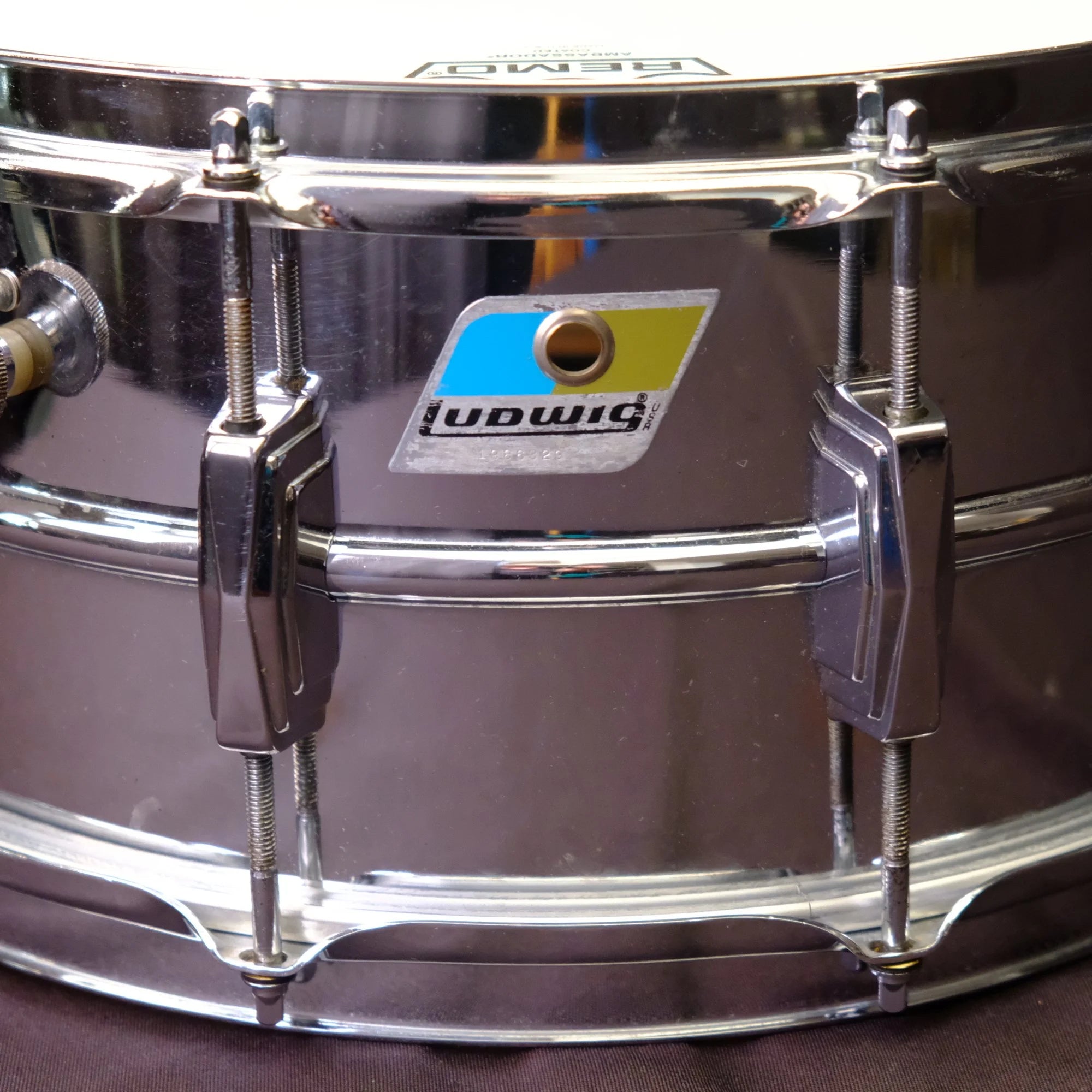 1979 Ludwig LM402 Supraphonic 14" x 6,5" snare drum