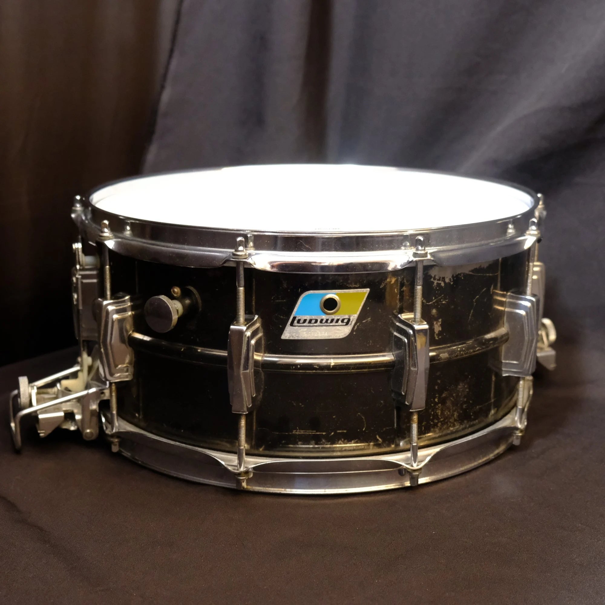 1979 Ludwig 14” x 6,5” Black Beauty Super Sensitive Snare Drum