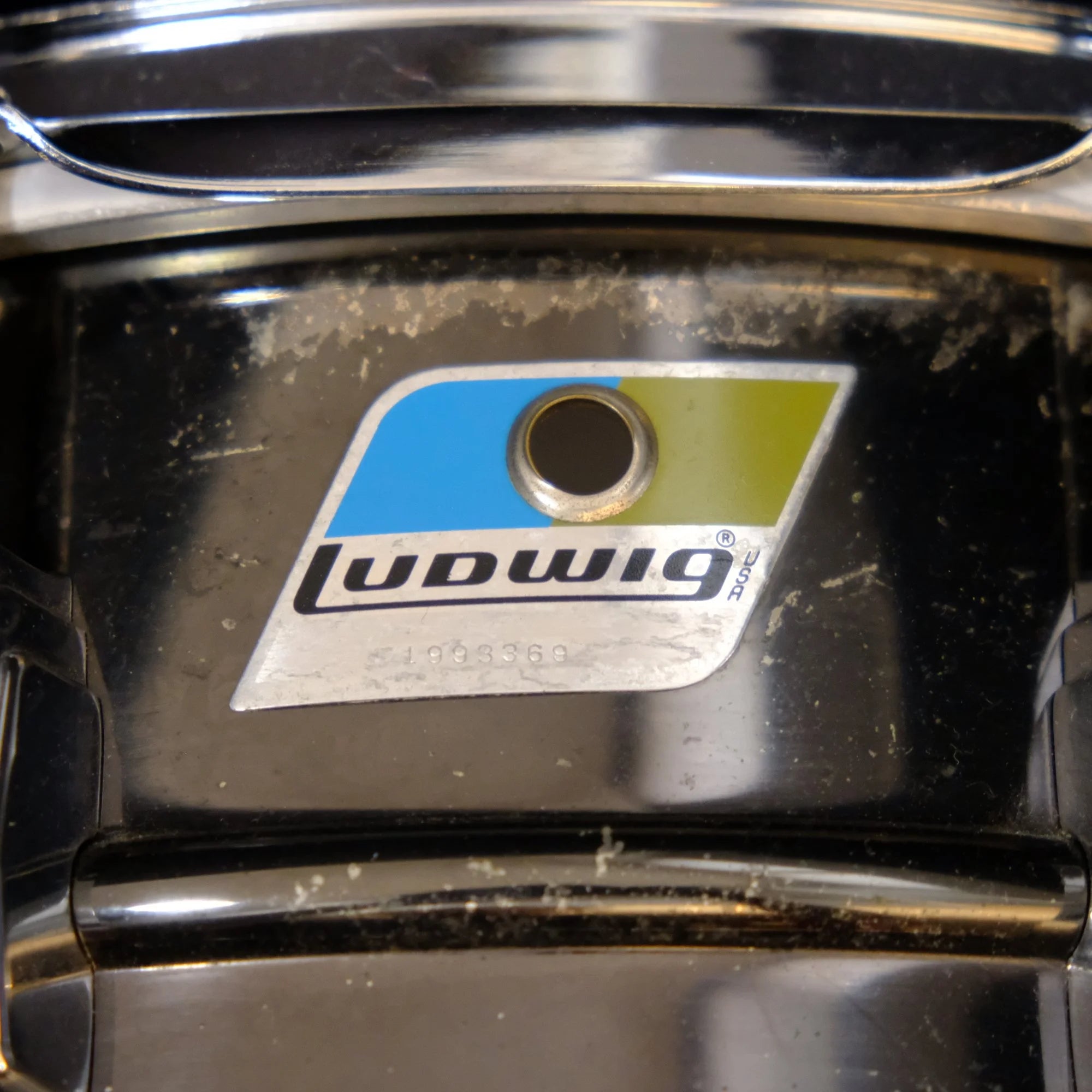 1979 Ludwig 14” x 6,5” Black Beauty Super Sensitive Snare Drum