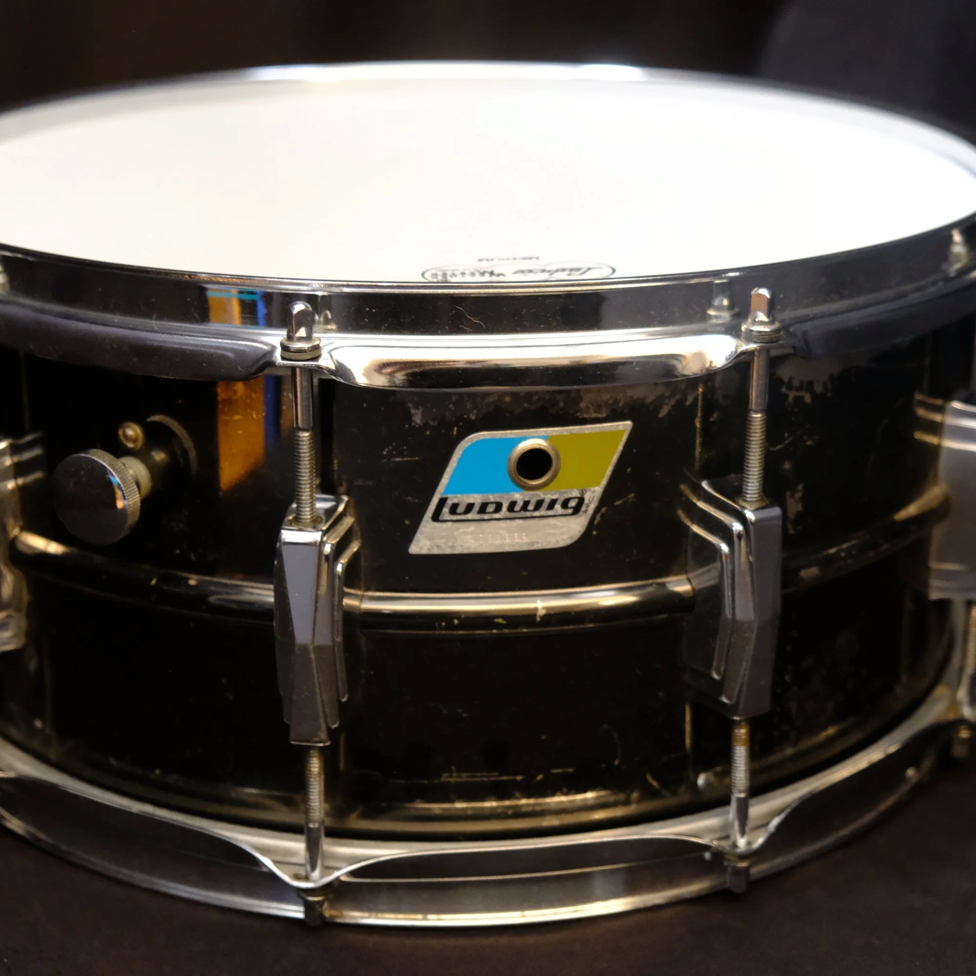 1979 Ludwig 14” x 6,5” Black Beauty Super Sensitive Snare Drum