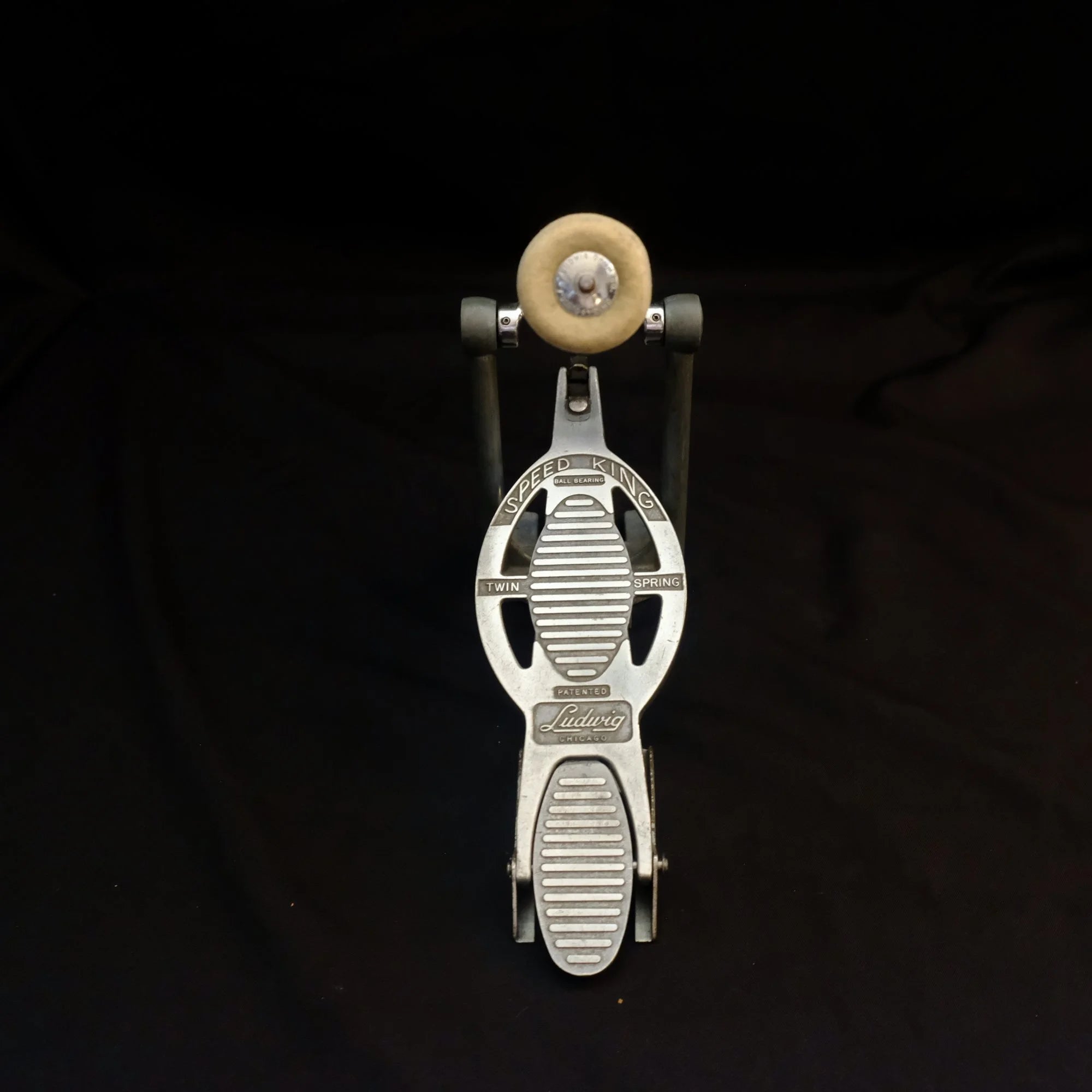 speed king pedal 1960's Ludwig Speedking bass drum pedal – Purple Chord