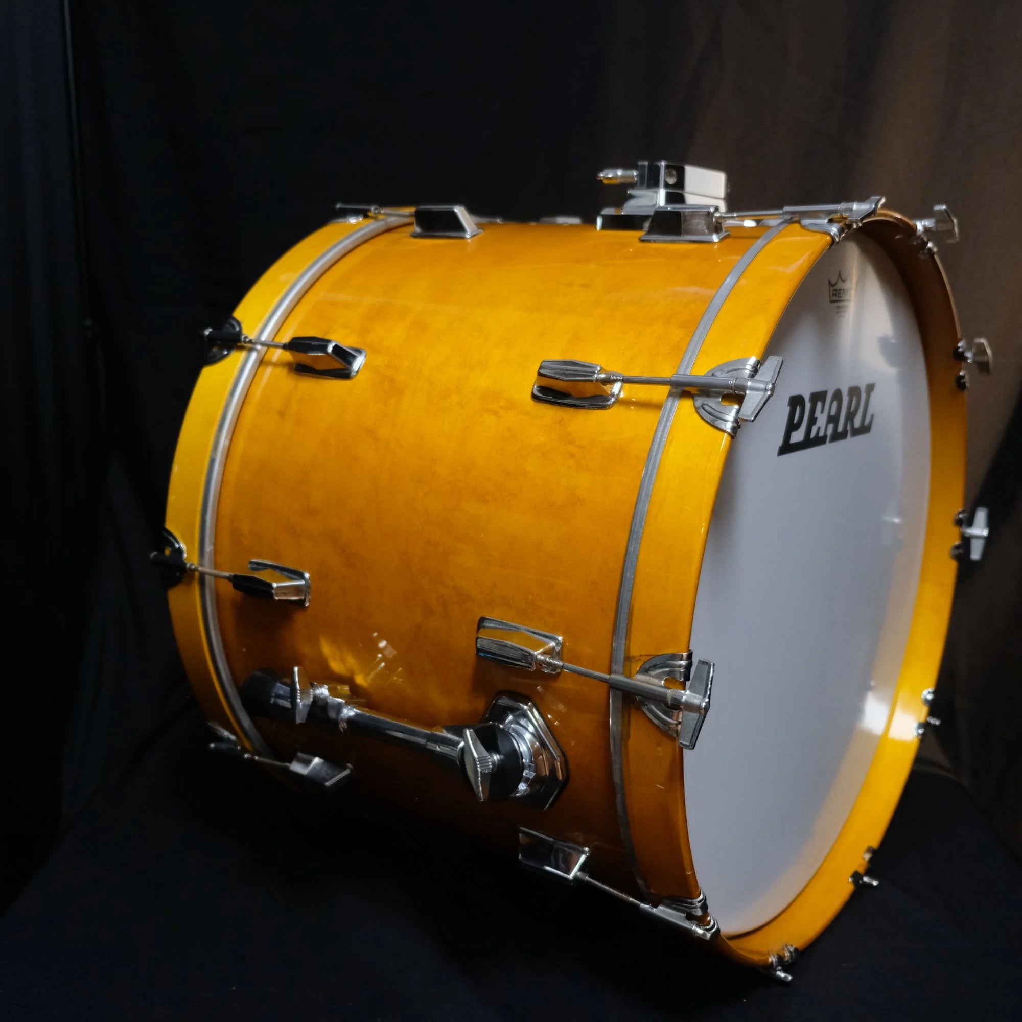 Pearl MLX 8500 Series Bass Drum 22" x 16" in Liquid Amber from 1984