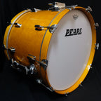 Pearl MLX 8500 Series Bass Drum 22" x 16" in Liquid Amber from 1984