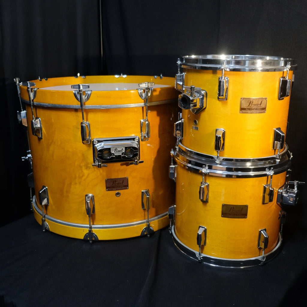 Pearl MLX 8500 Series Bass Drum 22" x 16" in Liquid Amber from 1984