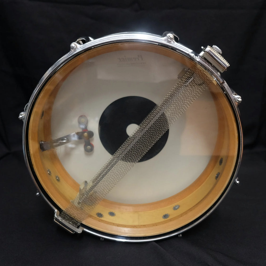 Premier Royal Ace 14" x 4" Piano Black from early 1960's