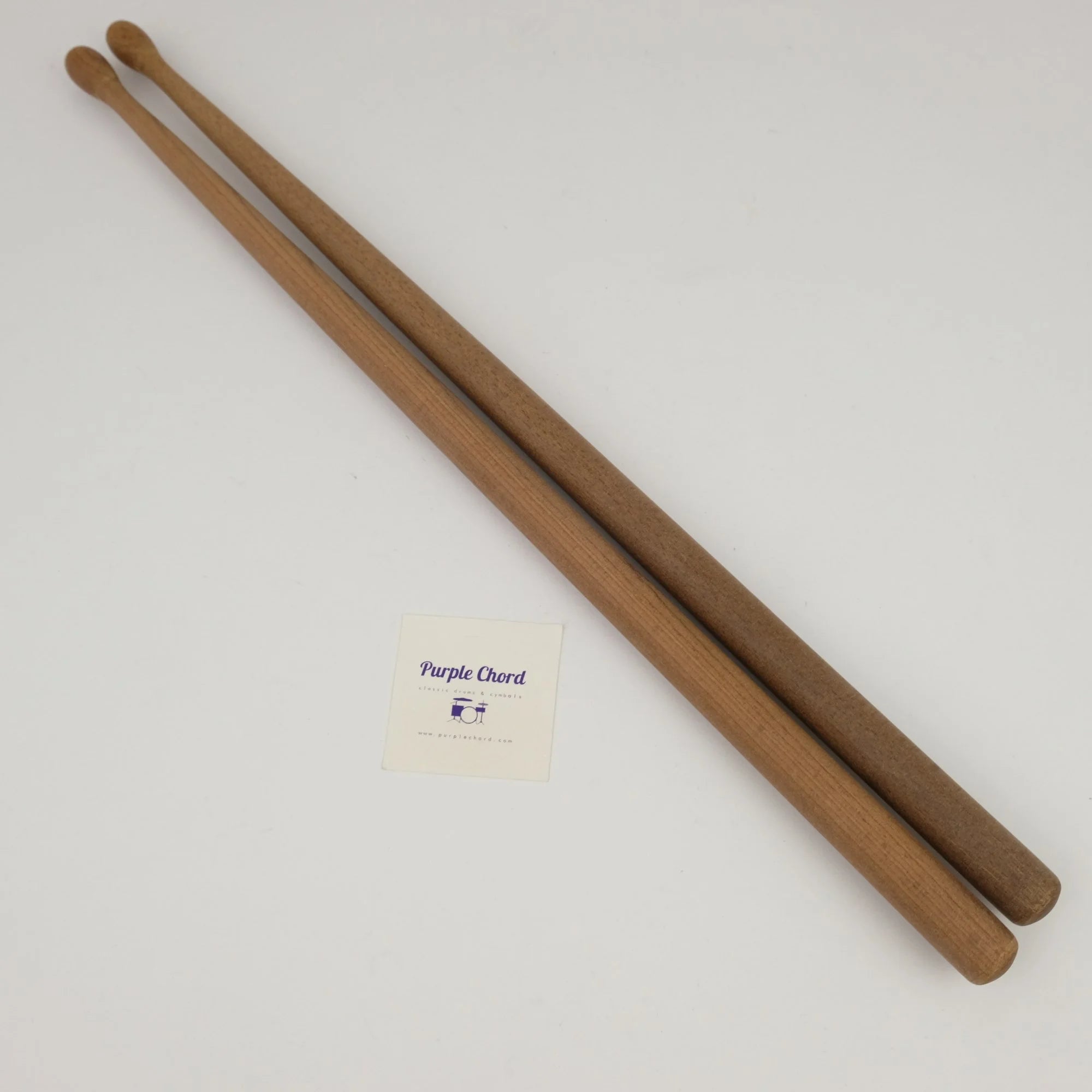 Premier vintage mahogany Pipe Band Drum Sticks, new old stock