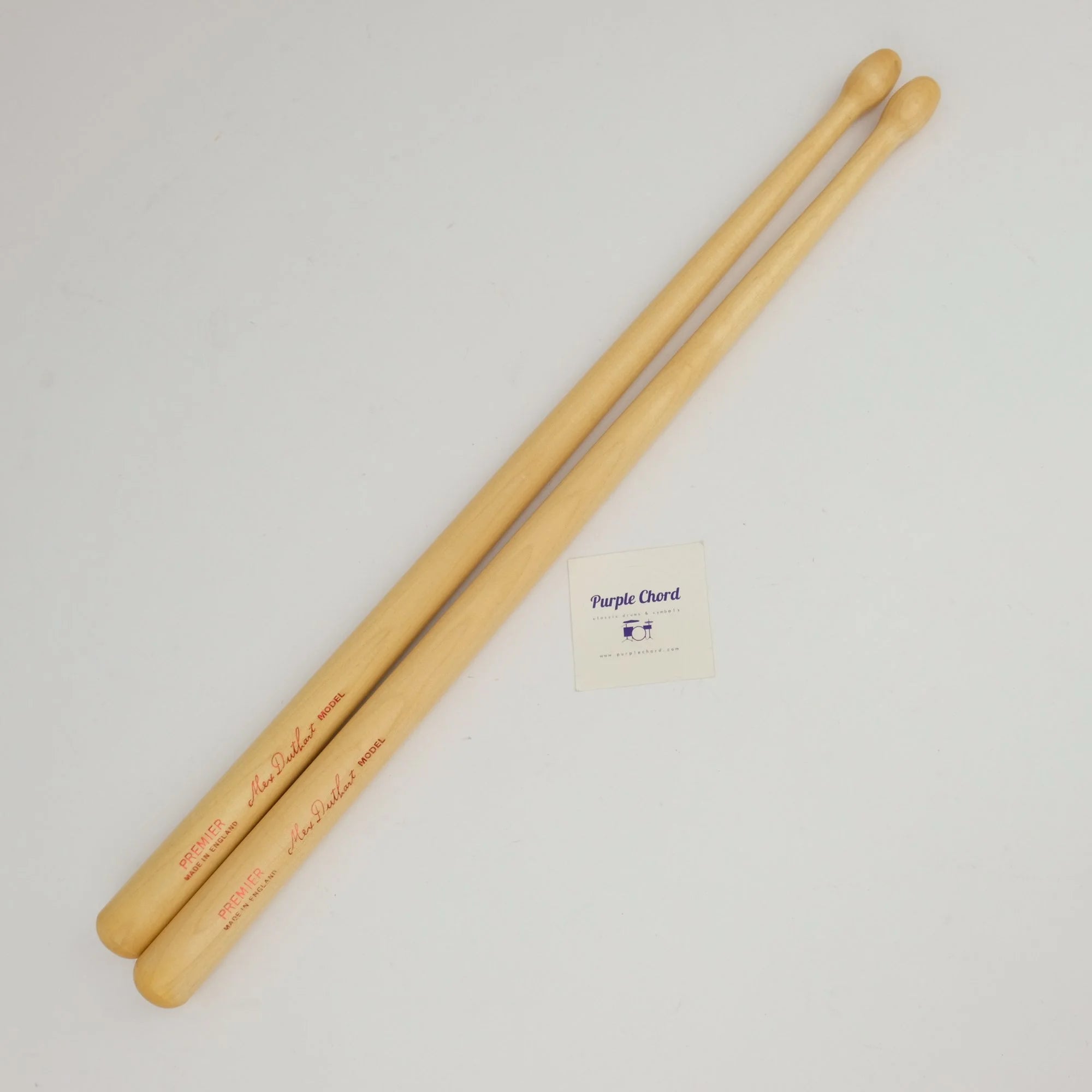 Premier Alex Duthart Marching Pipe Band Drum Sticks, new old stock