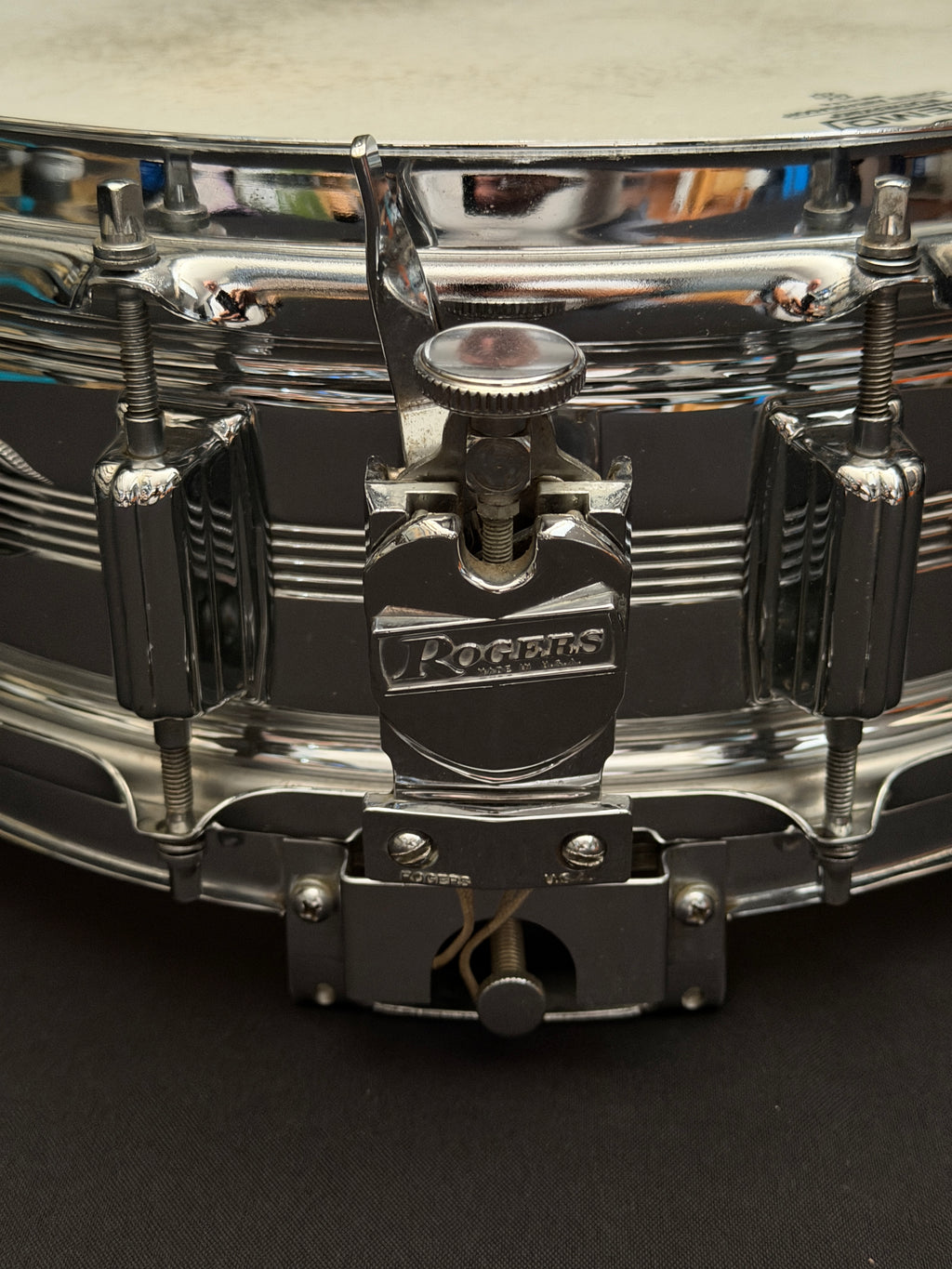 Rogers COB Dynasonic 14" x 5" snare drum from 1973