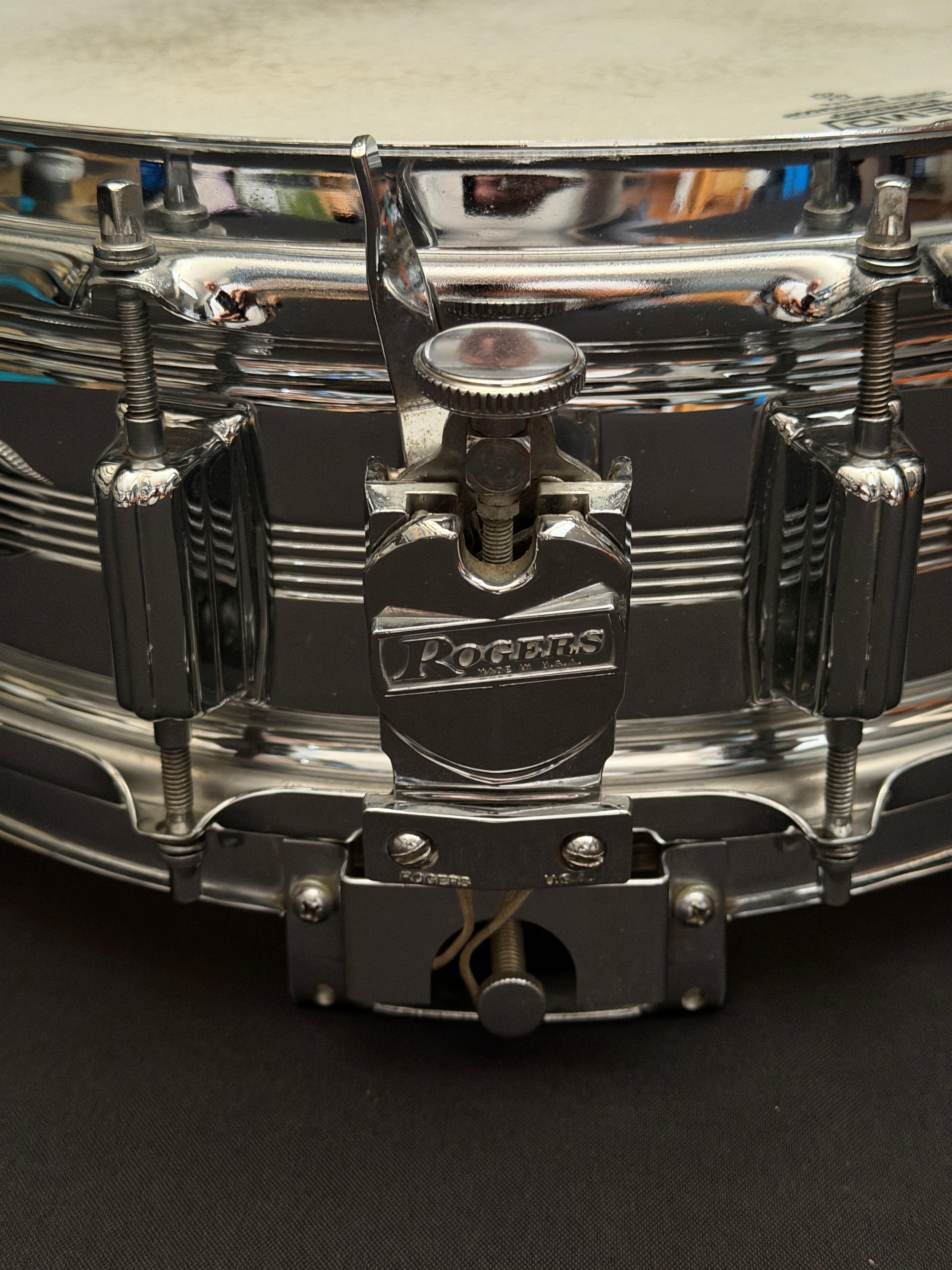 Rogers COB Dynasonic 14" x 5" snare drum from 1973