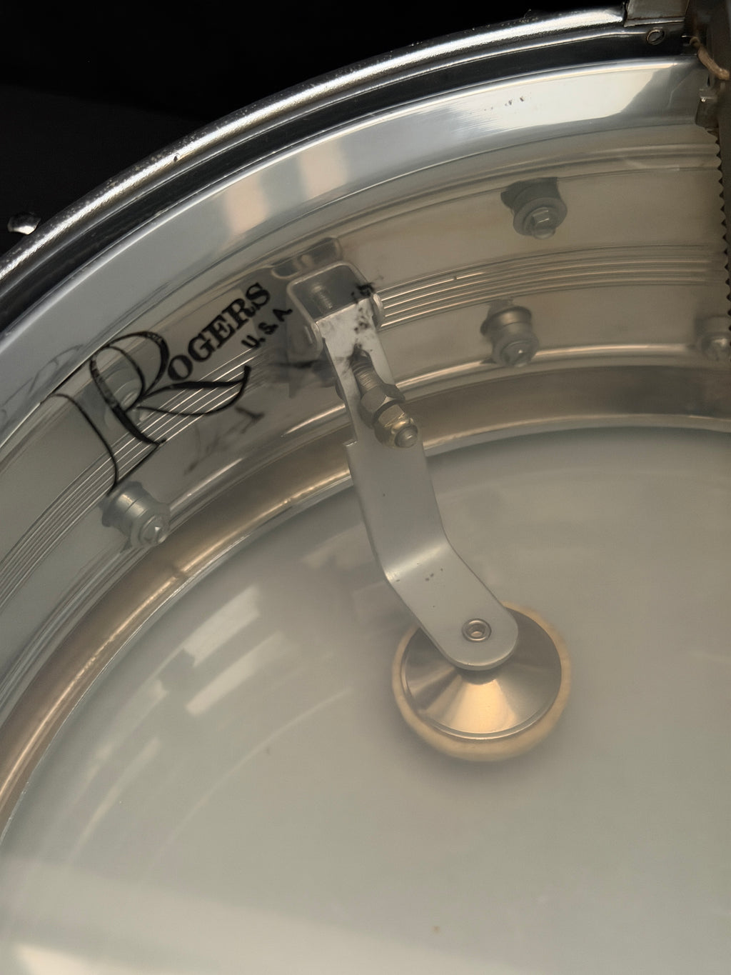 Rogers COB Dynasonic 14" x 5" snare drum from 1973