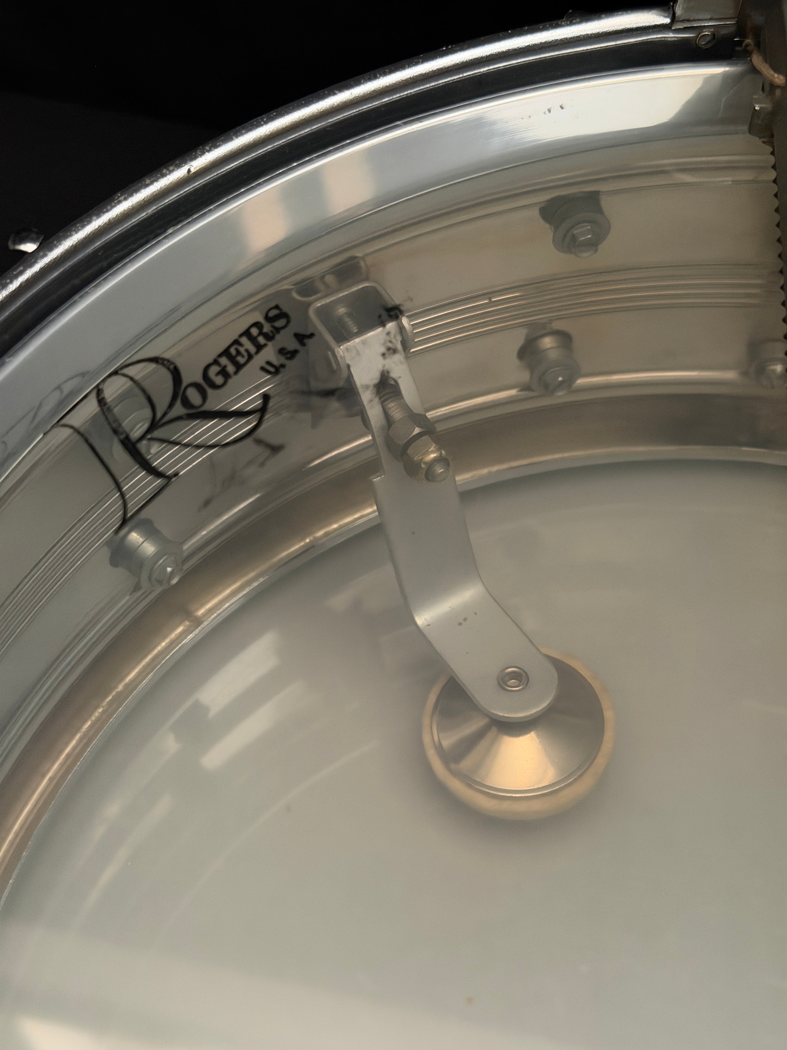 Rogers COB Dynasonic 14" x 5" snare drum from 1973