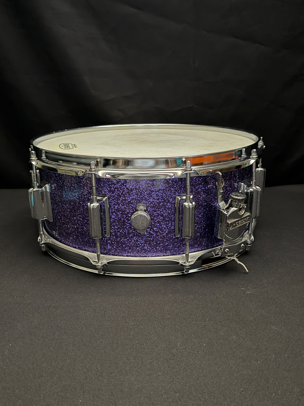 Rogers custom 14" x 5,5" Snare Drum purple sparkle