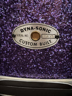 Rogers custom 14" x 5,5" Snare Drum purple sparkle