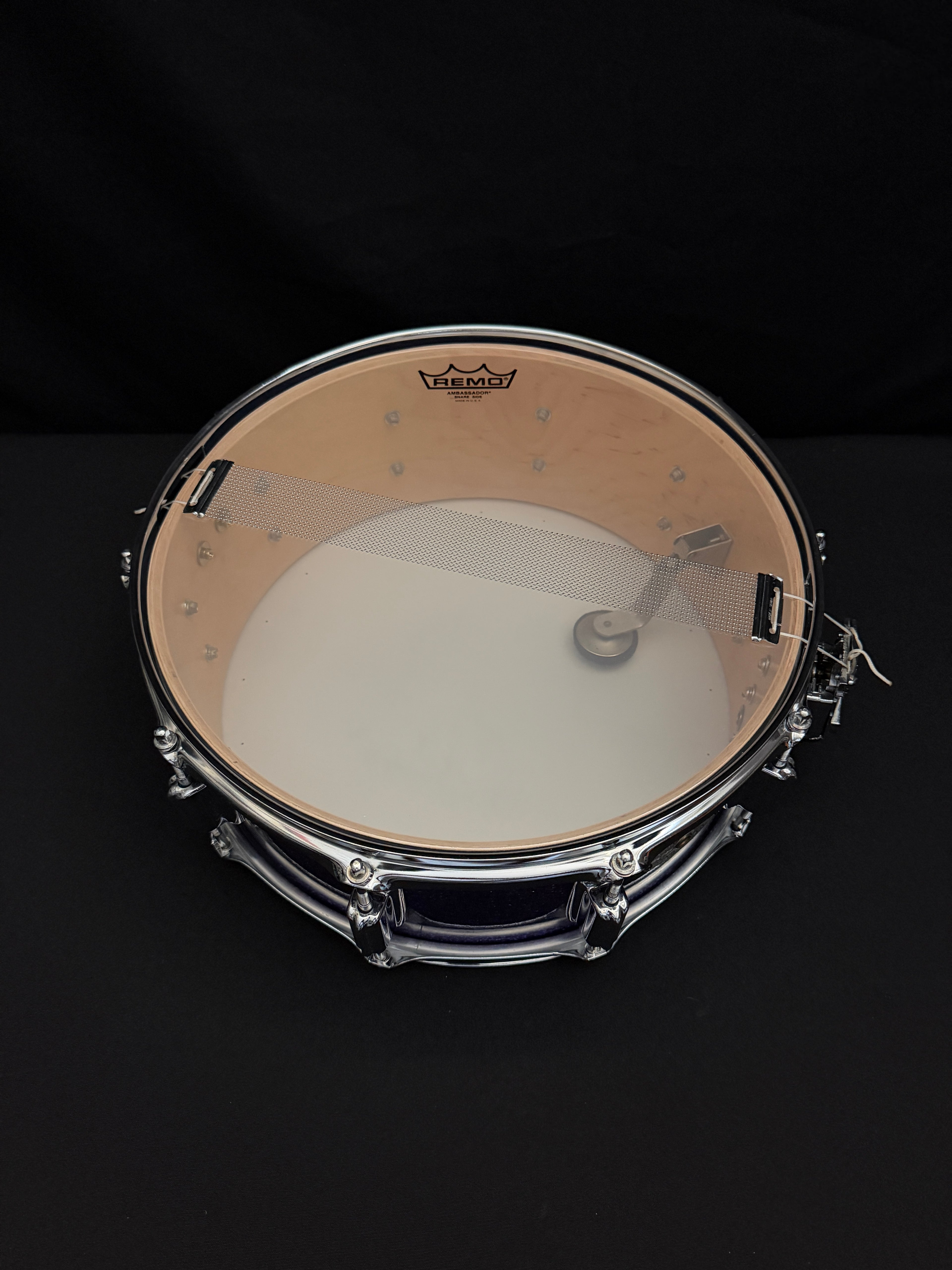 Rogers custom 14" x 5,5" Snare Drum purple sparkle