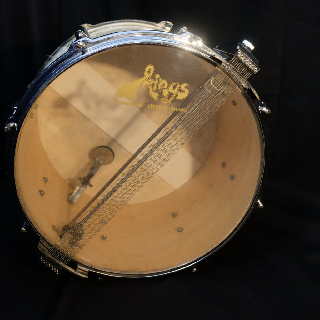 1950's Royal 14"x 9" snare drum in white marine pearl (made in Holland)