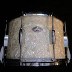 1950's Royal 14"x 9" snare drum in white marine pearl (made in Holland)