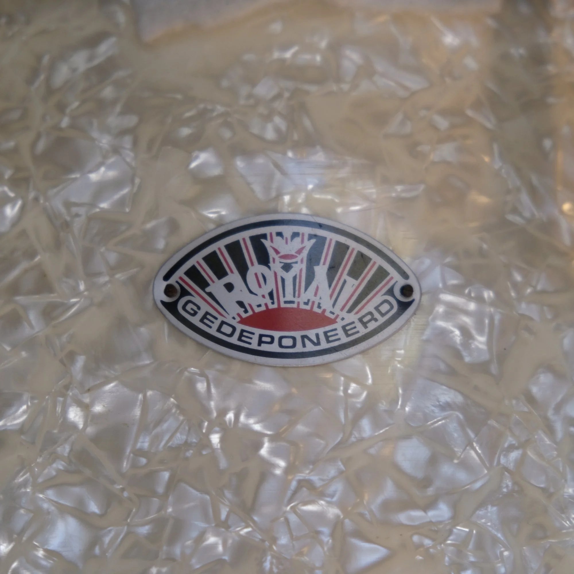 1950's Royal 14"x 9" snare drum in white marine pearl (made in Holland)