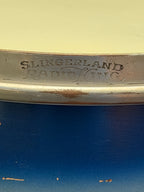 Slingerland Hollywood Ace Swing Radio King model 1-ply snare drum 14" x 7" Duco Blue Silver finish