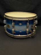 Slingerland Hollywood Ace Swing Radio King model 1-ply snare drum 14" x 7" Duco Blue Silver finish