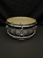 Slingerland Radio King Solid Shell Maple 14" x 6" Snare Drum 1955-59 - Duco Blue Silver