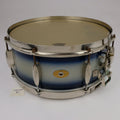 Slingerland Radio King Solid Shell Maple 14" x 6" Snare Drum 1955-59 - Duco Blue Silver