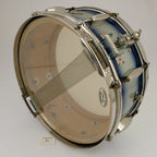 Slingerland Radio King Solid Shell Maple 14" x 6" Snare Drum 1955-59 - Duco Blue Silver