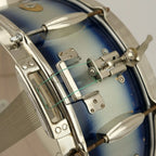Slingerland Radio King Solid Shell Maple 14" x 6" Snare Drum 1955-59 - Duco Blue Silver
