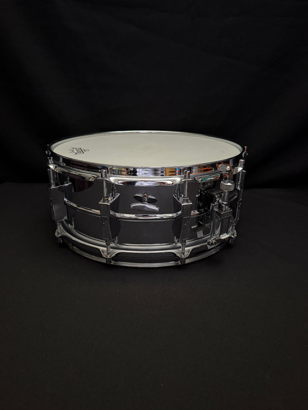 Sonor D-506 Phonic 14" x 6.5" Ferro-Manganese Snare Drum from 1980's