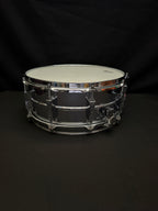 Sonor D-506 Phonic 14" x 6.5" Ferro-Manganese Snare Drum from 1980's