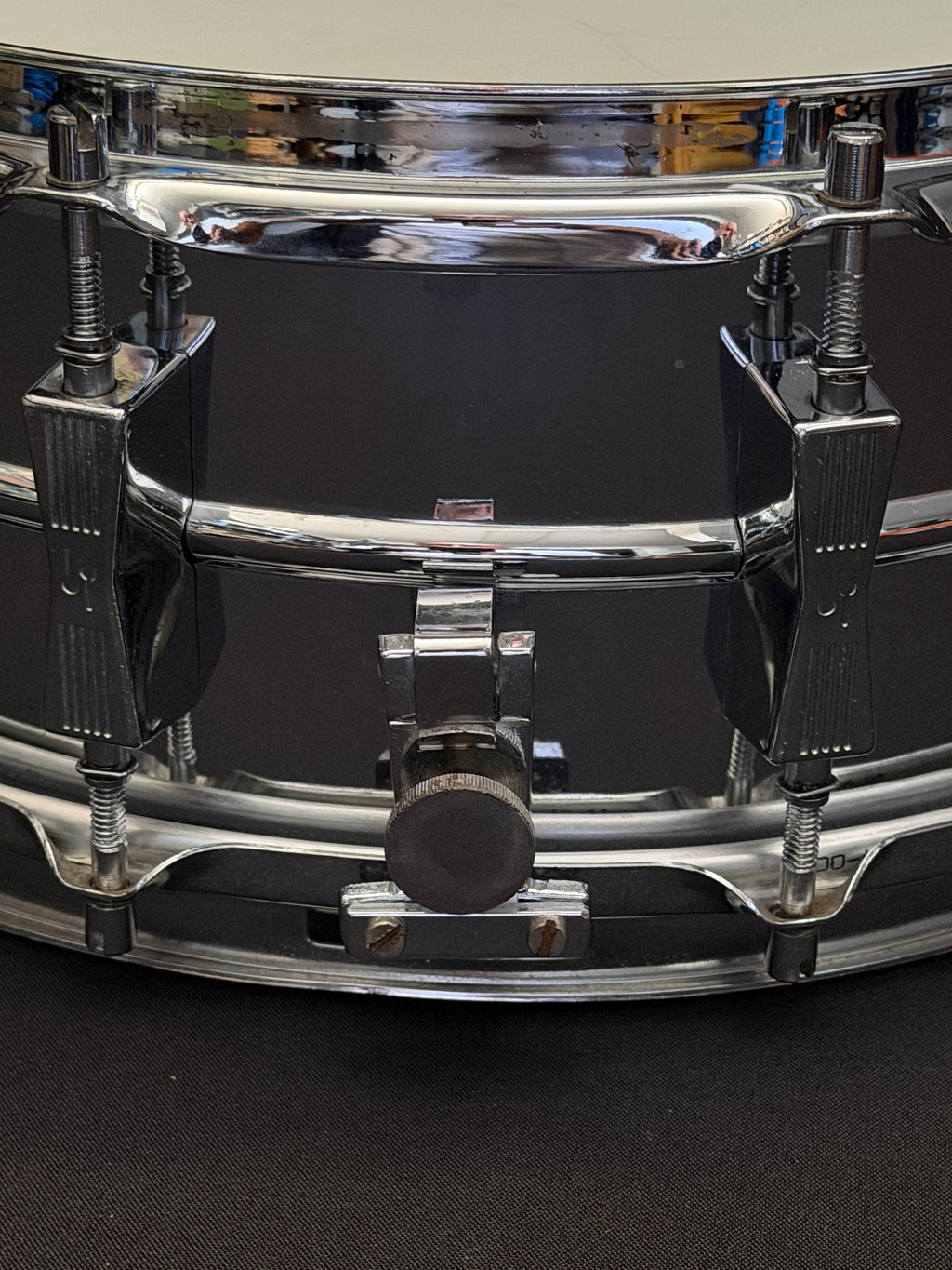 Sonor D-506 Phonic 14" x 6.5" Ferro-Manganese Snare Drum from 1980's