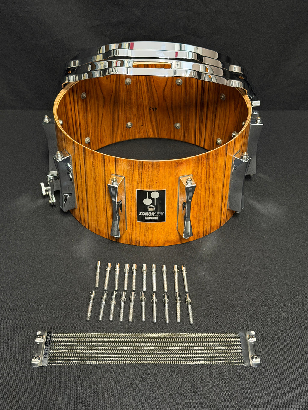 Sonor Lite LD547x Snare Drum 14" x 7,25" Genuine Rosewood Veneer