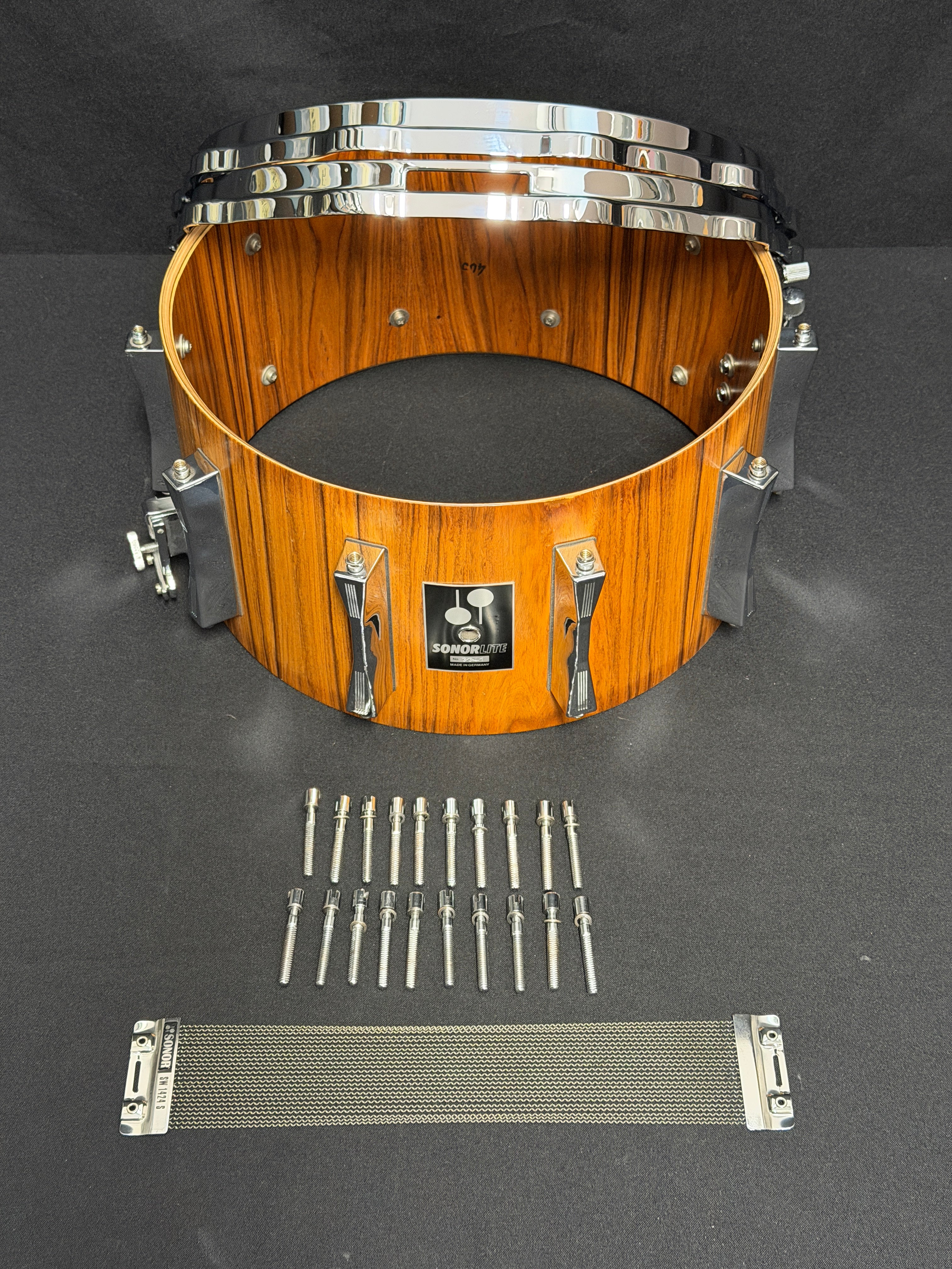 Sonor Lite LD547x Snare Drum 14" x 7,25" Genuine Rosewood Veneer
