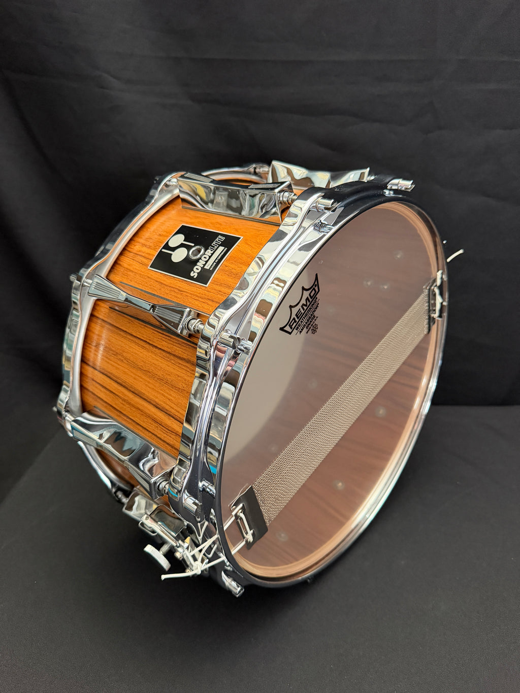 Sonor Lite LD547x Snare Drum 14" x 7,25" Genuine Rosewood Veneer
