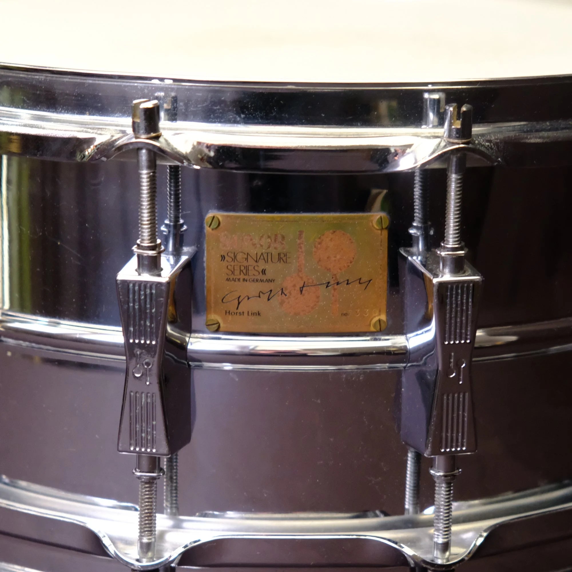 Sonor Signature HLD-582 Horst Link 14" x 6,5" snare drum Ferro-Manganese
