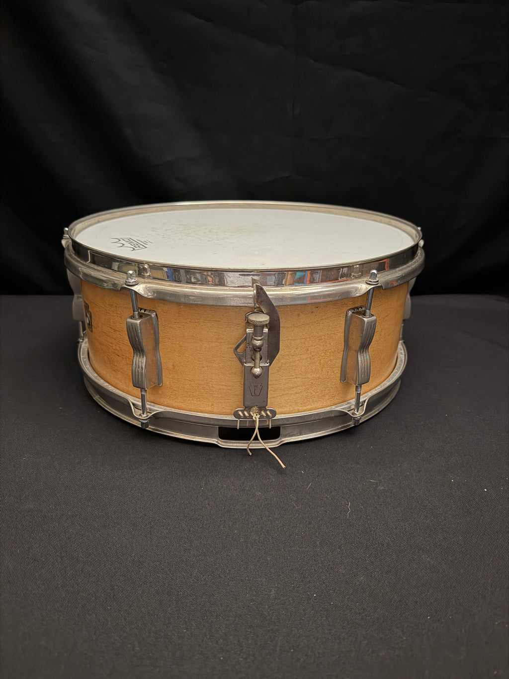 WFL Ludwig Pioneer 14" x 5" Snare Drum 1950's Natural Maple