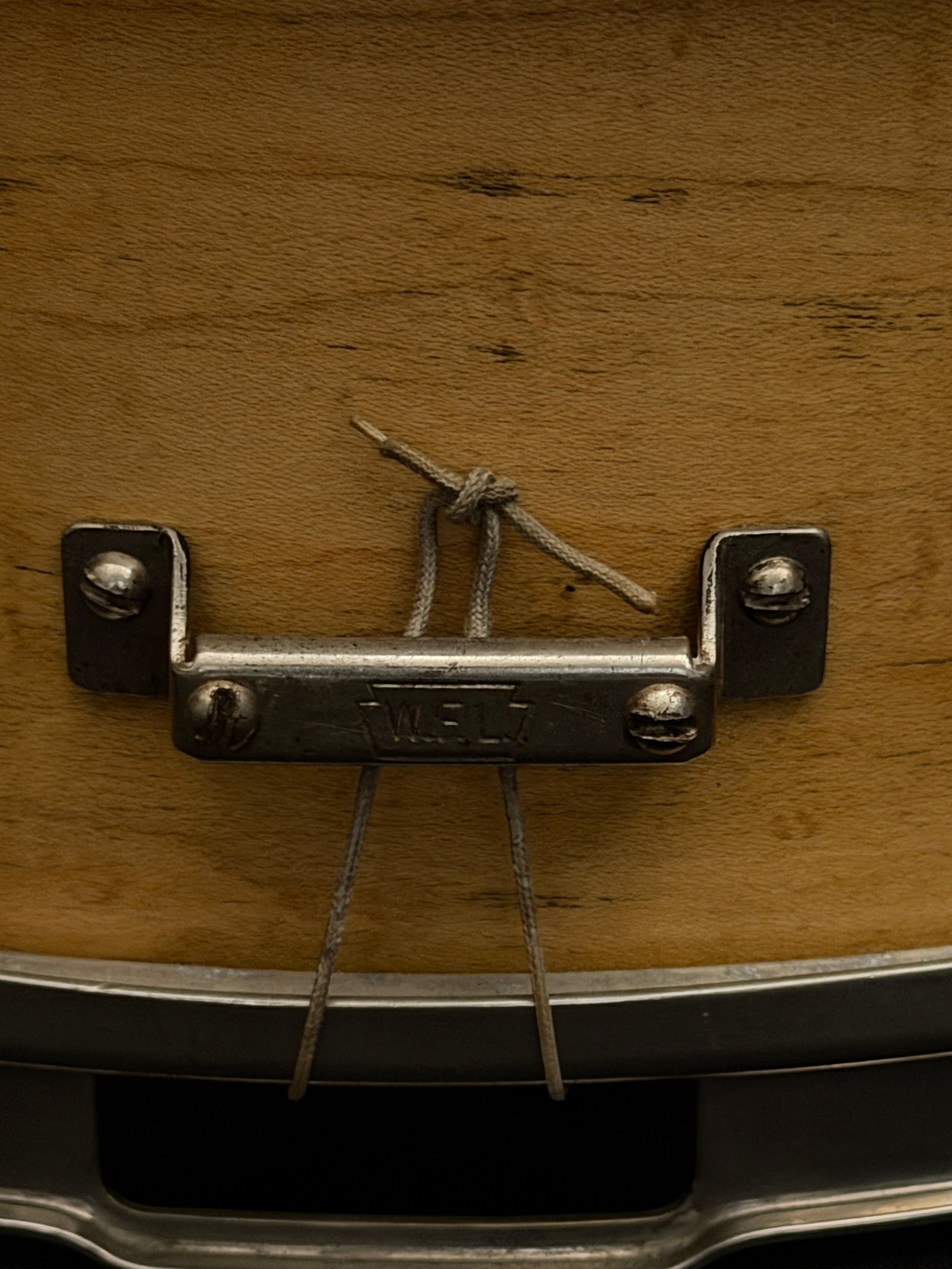 WFL Ludwig Pioneer 14" x 5" Snare Drum 1950's Natural Maple