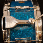 1950's WFL Super Classic 14" x 5,5" Aqua Marine Sparkle snare drum