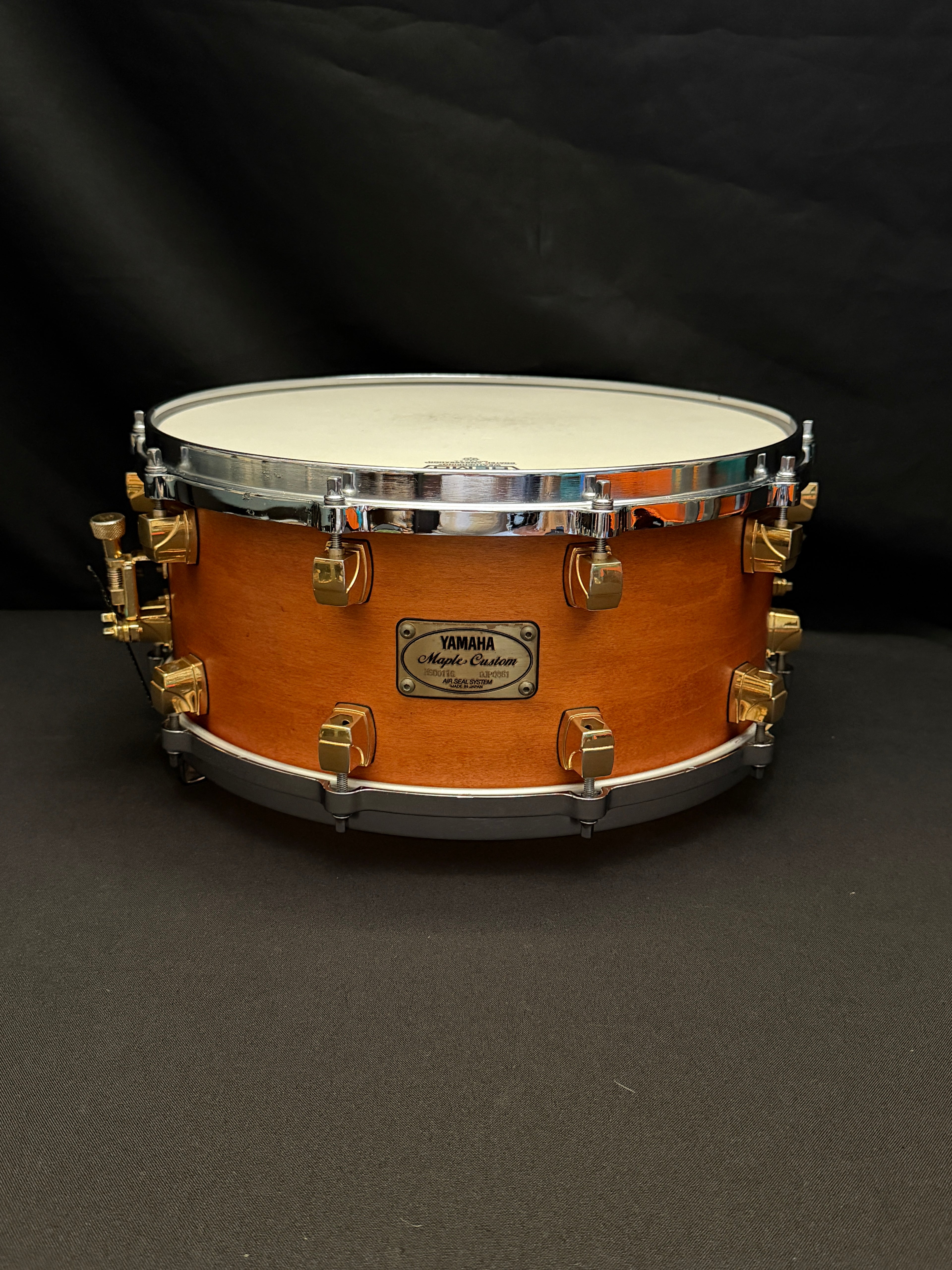 Yamaha Maple Custom MSD-0116 Snare Drum 14" x 6,5 made in Japan