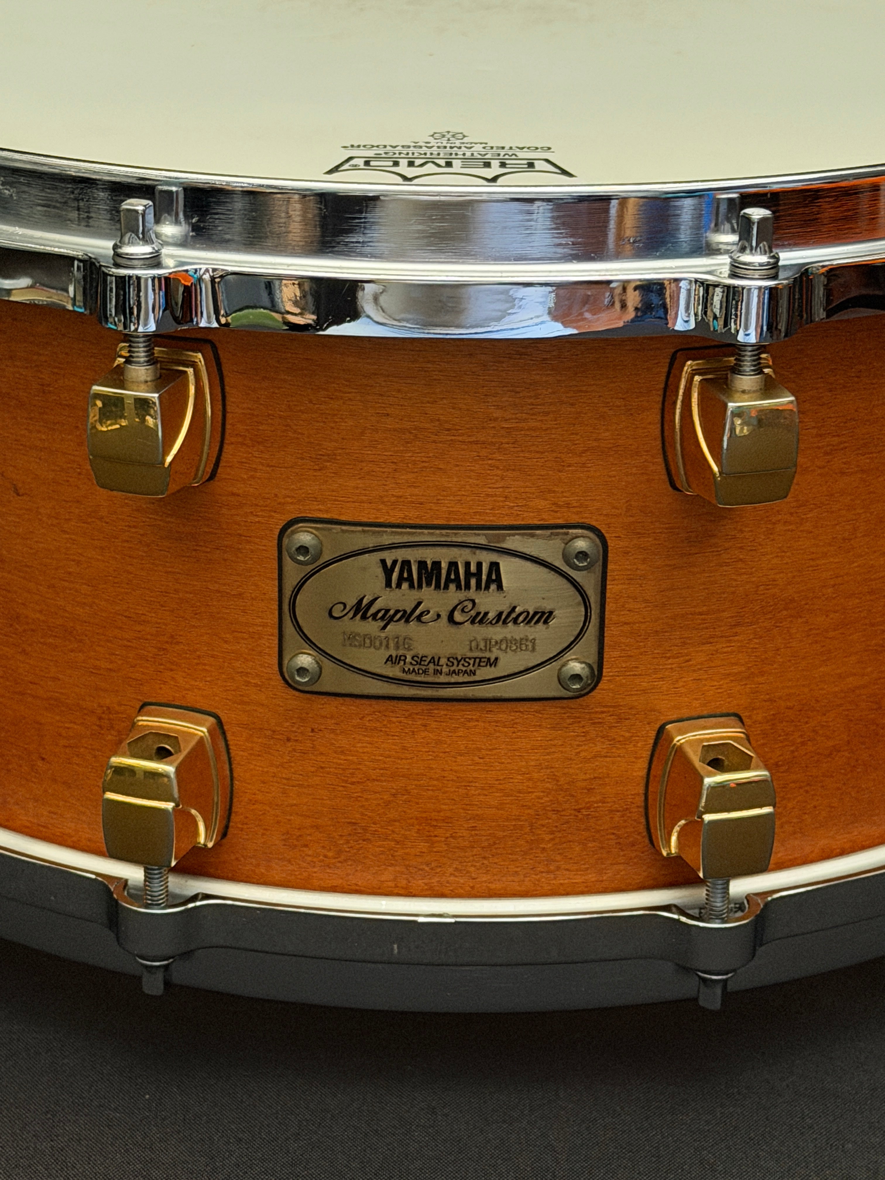 Yamaha Maple Custom MSD-0116 Snare Drum 14" x 6,5 made in Japan