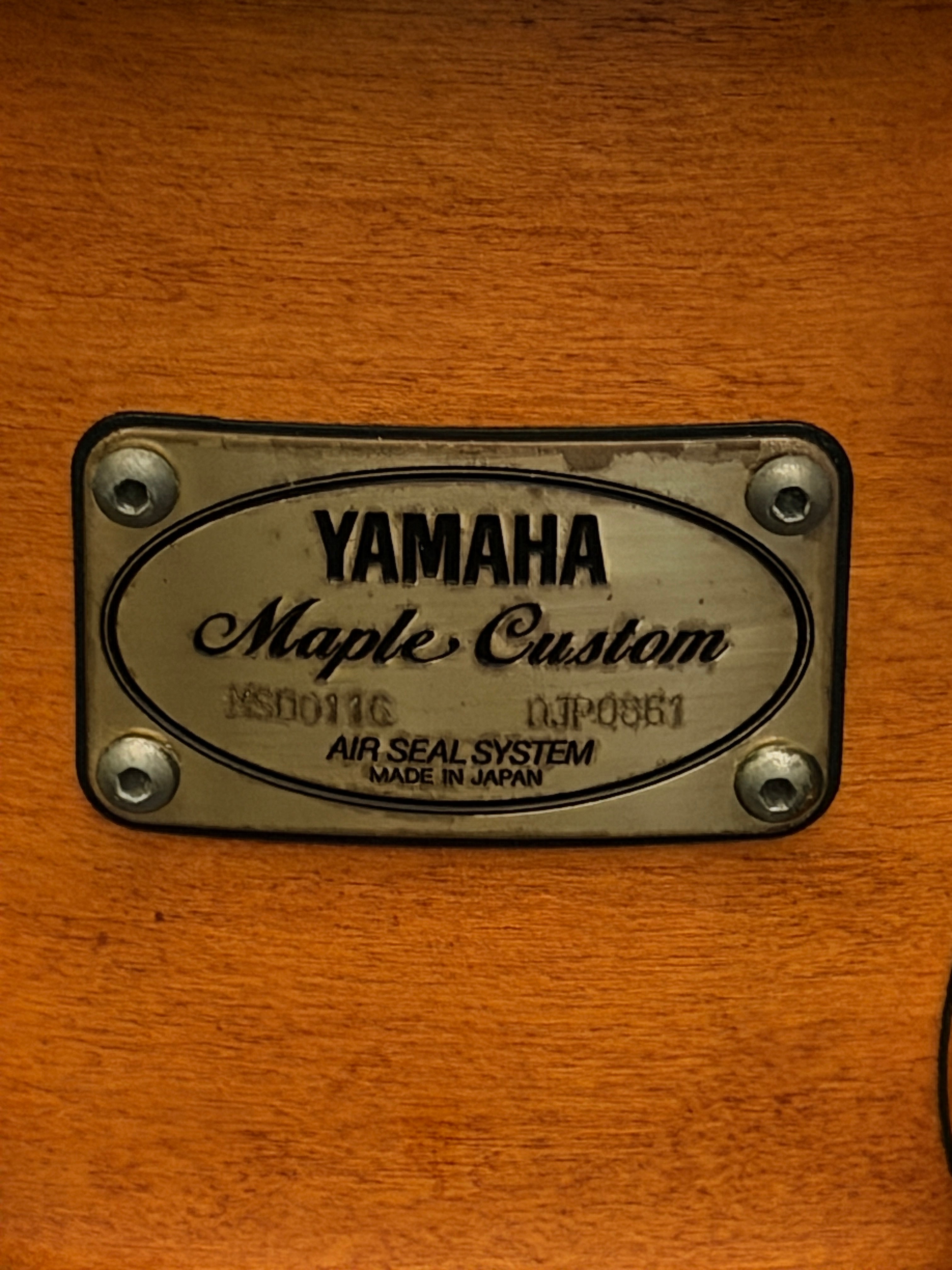 Yamaha Maple Custom MSD-0116 Snare Drum 14" x 6,5 made in Japan
