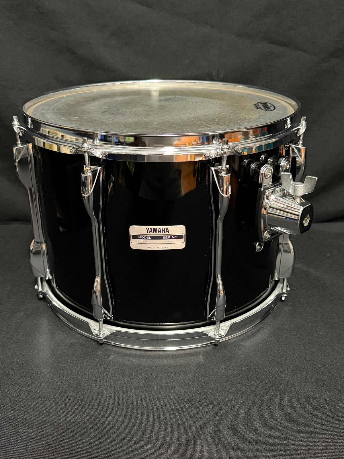 Yamaha Recording Custom 18" - 10" - 14" Solid Black from 2013 made in Japan