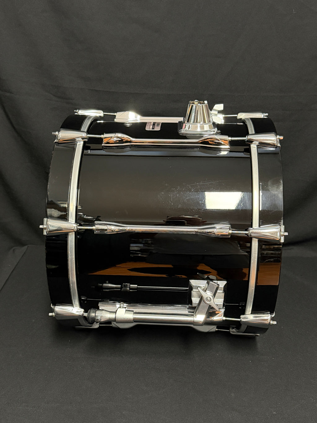 Yamaha Recording Custom 18" - 10" - 14" Solid Black from 2013 made in Japan