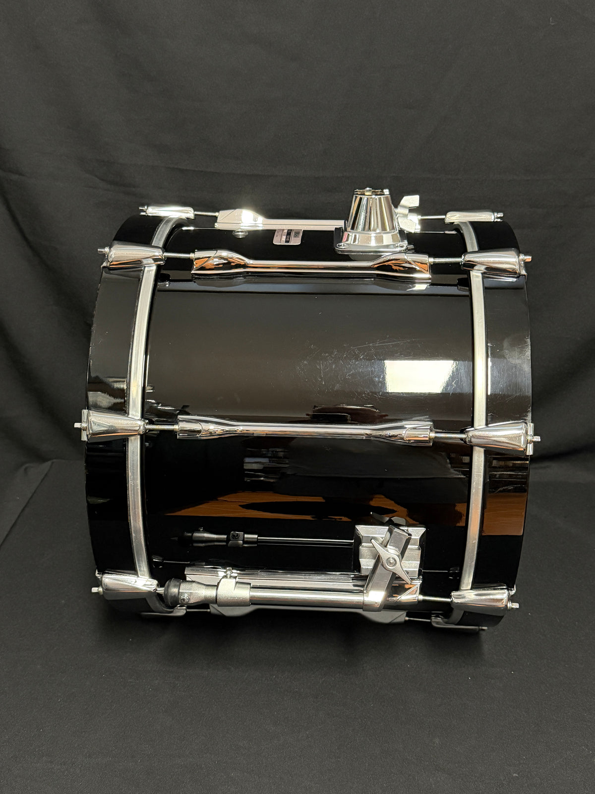 Yamaha Recording Custom 18" - 10" - 14" Solid Black from 2013 made in Japan
