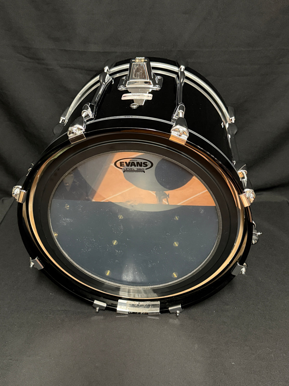 Yamaha Recording Custom 18" - 10" - 14" Solid Black from 2013 made in Japan