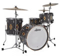 Ludwig 110th Anniversary Legacy Mahogany 22" - 13" - 16"  Charcoal Diamond Flash Inlay